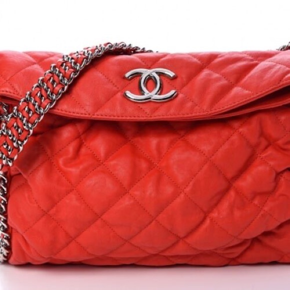 CHANEL Chain Around Lamb Quilted Hobo - Picture 12 of 16
